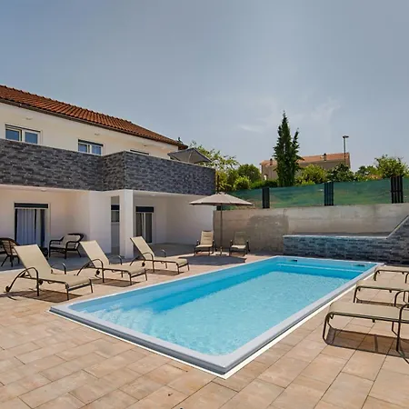 Villa New With Pool, 600 M From The - By Traveler Tourist Agency Krk Id 2164 Pinezići