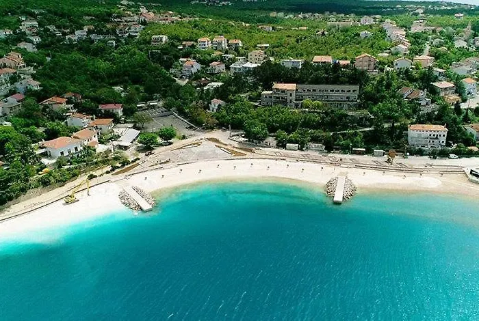 New With Pool, 600 M From The - By Traveler Tourist Agency Krk Id 2164